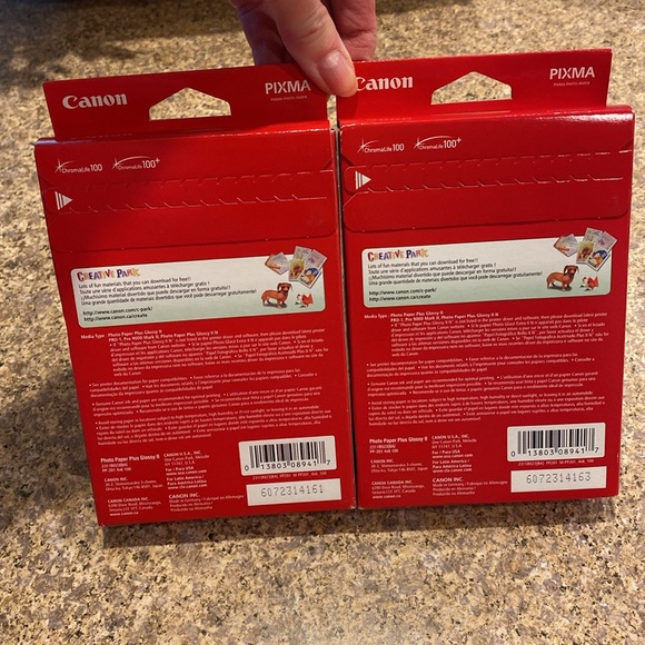 NIP 2 Canon Photo Paper Plus Glossy II PP-201 4”x6” 100 Sheets Per Package PIXMA - Picture 4 of 14